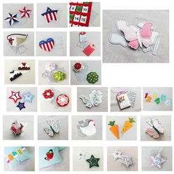 SnowflakeStar Tag Butterfly Garden Flowers Metal Cutting Dies Silicone Stamps Scrapbooking Stencil Photo Album Card DIY Paper
