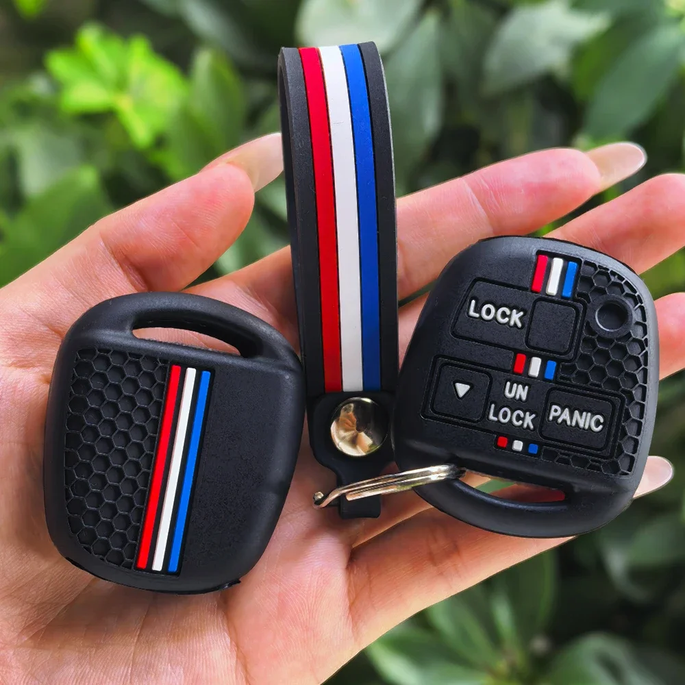 Silicone Key Case Cover Keychain For Toyota Land Crusier FJ Cruiser For Lexus ES GS LS RX SC LX RX400h ES330 RX330 GS300 GS430