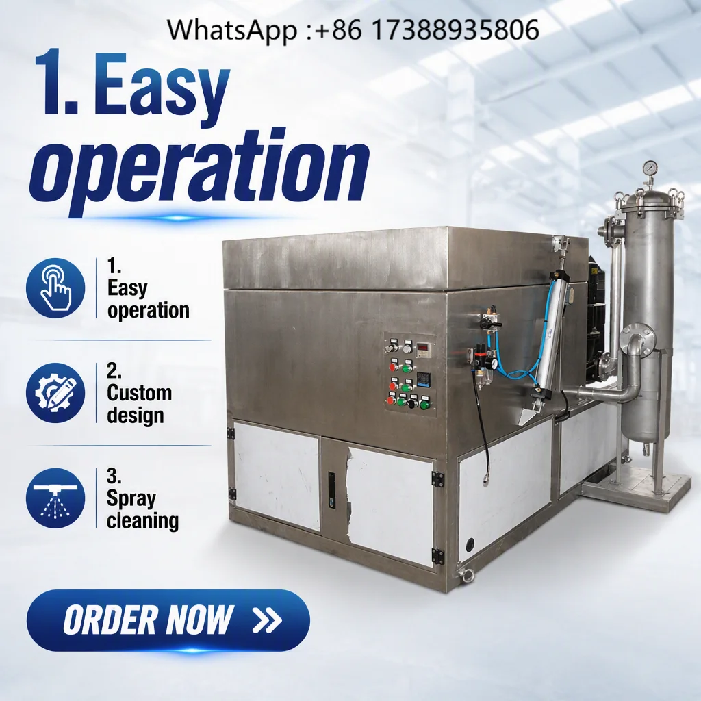 New Industrial Electric High Pressure Cleaner Engine Parts Customizable Spray Cleaning Equipment Accurate Disk Rotation HongXu