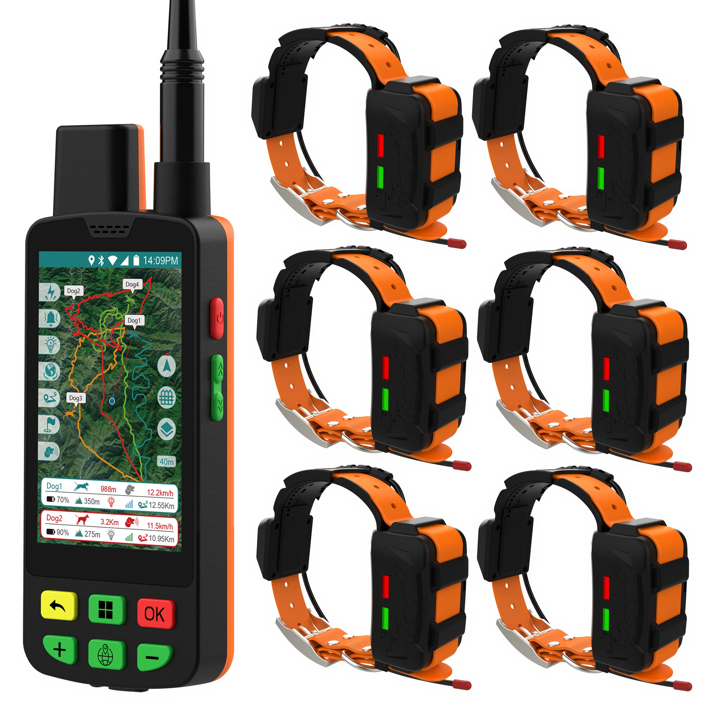 ESEEK 4G GPS Tracker Dogs: Global LTE Cat-M1 + SIM Flexibility - 2025 Upgraded Model For Telecom Distributors