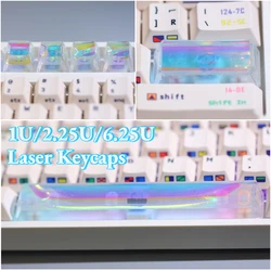 Personalized DIY Custom Laser Keycaps Resin Transparent Mechanical Keyboard Cap For Cherry MX Switch Game Backlight Keycap
