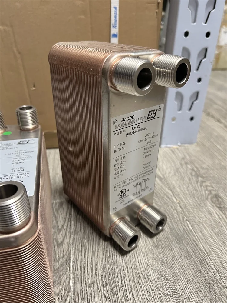 stainless steel heat exchanger oil-cooled plate  air conditioner