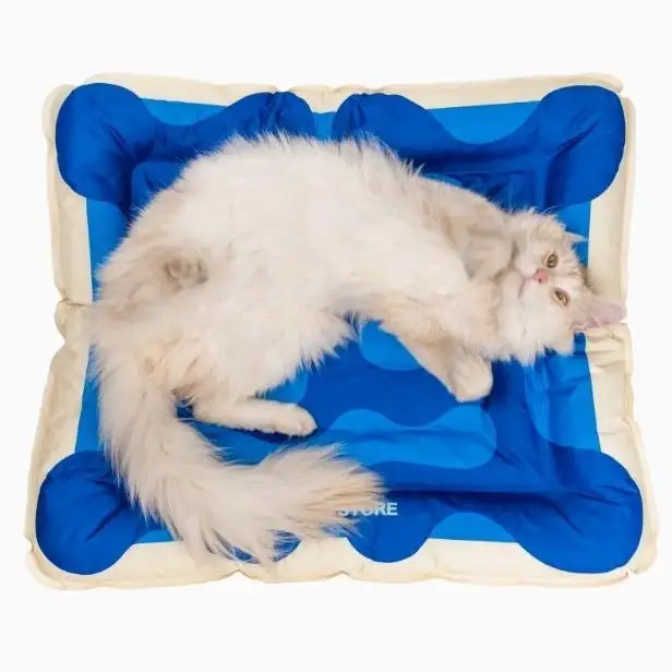 

Охлаждающий мягкий коврик для летнего отдыха, устойчивый к разгрызанию, для кошек и собак, легкая портативная лежанка-гнездо для питомцев от Luoluan