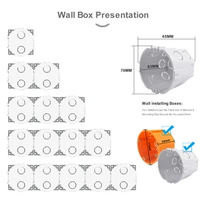 Sran F6 -Serie Multiple Stock und Switches, schwarzer Temperaturplatte, Dimmer -Lüfter, Fußlampe, RJ45, RJ11 -Modul, DIY, EU, FR, UN 8 Hauptverkaufsfußglasetisch - №6
