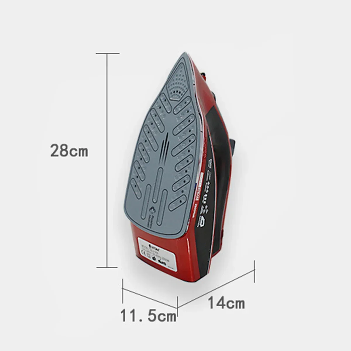 220V 2500W Electric Steam Iron for Travel Home Garment Steam Generator 4 Speed Clothes Ironing Steamer Coated Plate