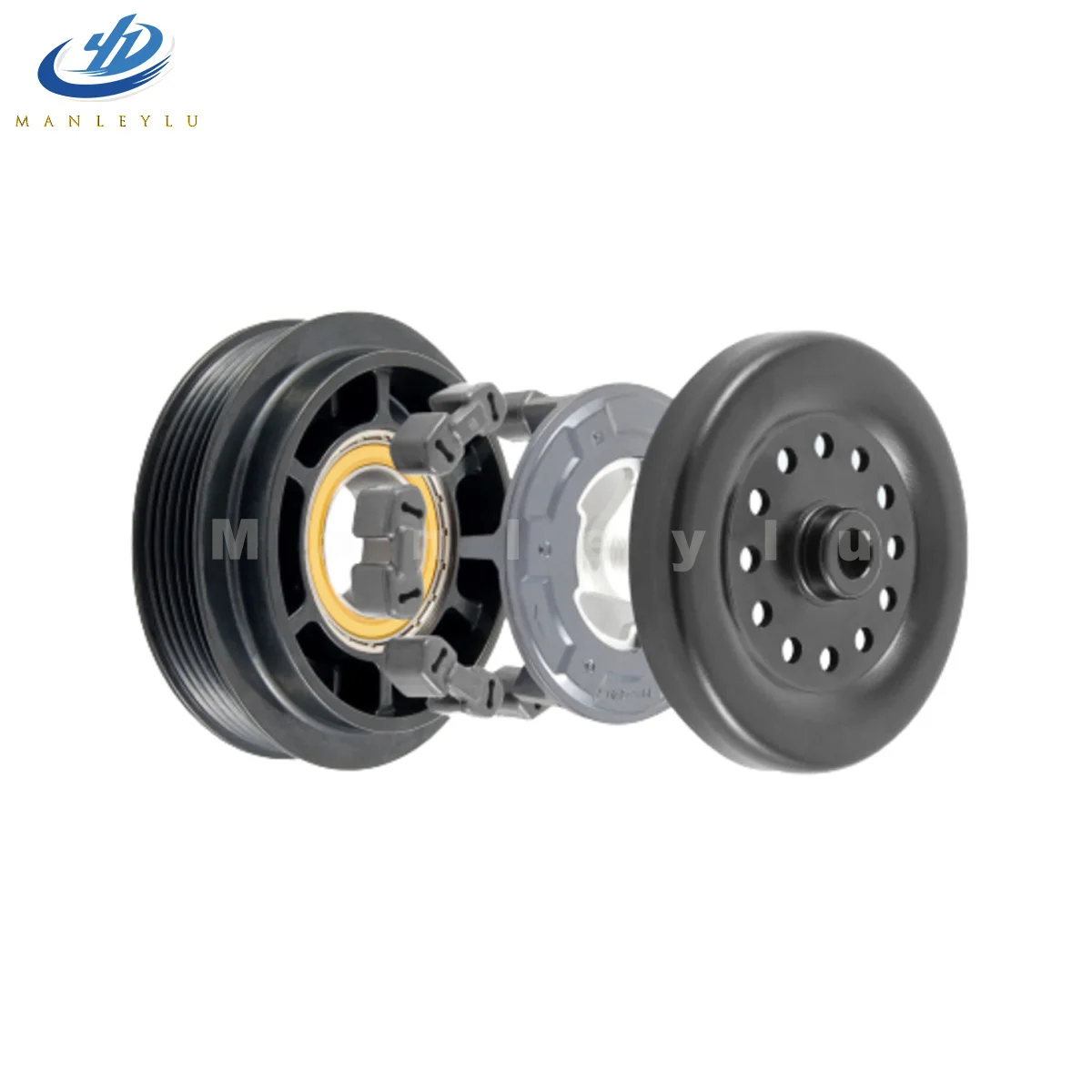 A/C Compressor Clutch Pulley For OPEL ALFA ROMEO MITO FIAT BRAVO 2 GRANDE PUNTO 1.4 ABARTH 51794515 55194880