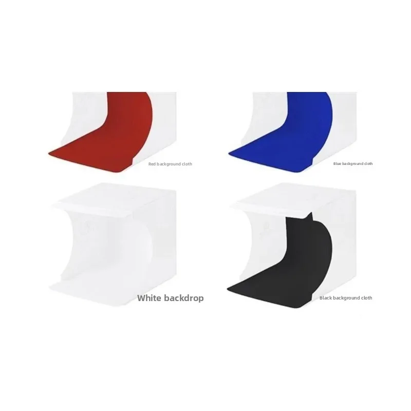 Mini studio, small shooting platform, lightbox, jewelry product, white background picture, photo box, props