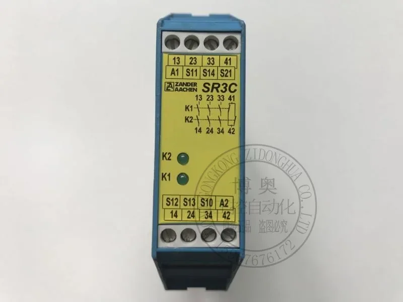 2025.4 Zander AACHEN Оригинальное импортное реле SR3C 24 В переменного/постоянного тока Номер заказа: 472173   В наличии