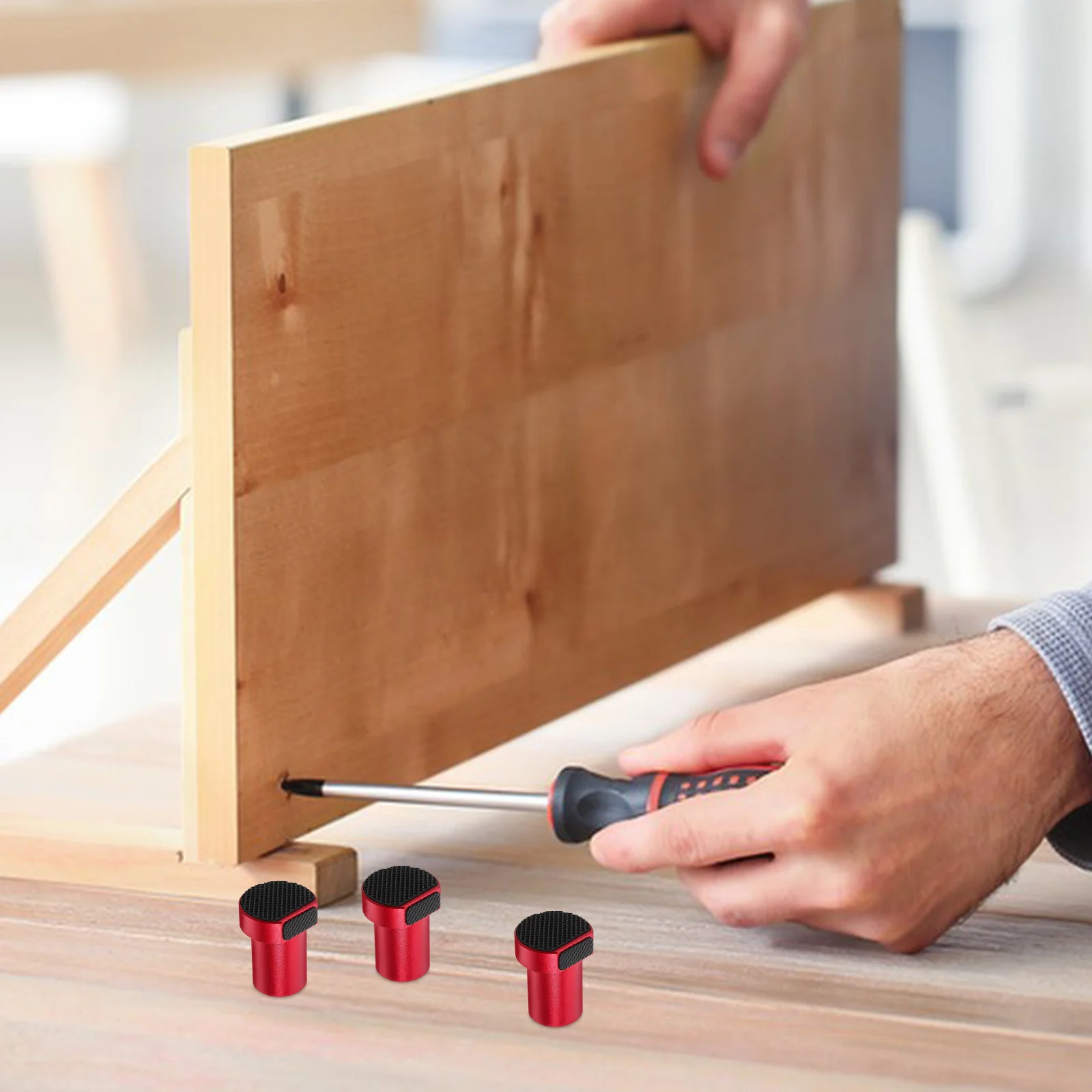 

4pcs Nonslip Planing Stopper Durable Workbench Peg For Woodworking Reusable Positioning Plug Bench Dogs Clamp Accessories