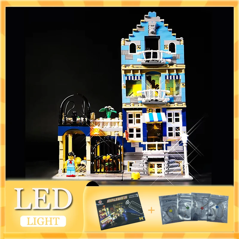 

RC DIY LED Light Kit For LEGO 10190 Market Street Block Bricks Set ( Only LED Light,Without Blocks Model)