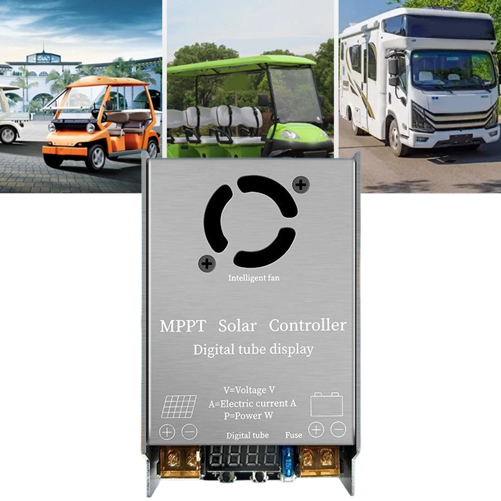 1pc 450W MPPT Solar Boost Controller Reliable Charger For Multiple Voltages 12-60V Electrical Testing Equipment Accessories