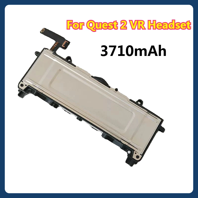 3710mAh Headset Battery Suitable for Meta Oculus Quest2 VR All-in-one Machine, 3D Glasses, Helmet,