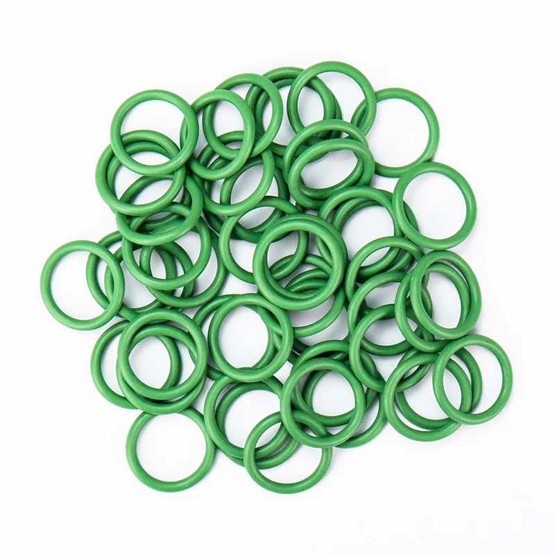 ( 15 x 2.4mm ) #12 R134a Rubber Seal O Ring NBR O-Ring High Temperature Seals 100pcs in one bag  for Car A/C Air Conditioning