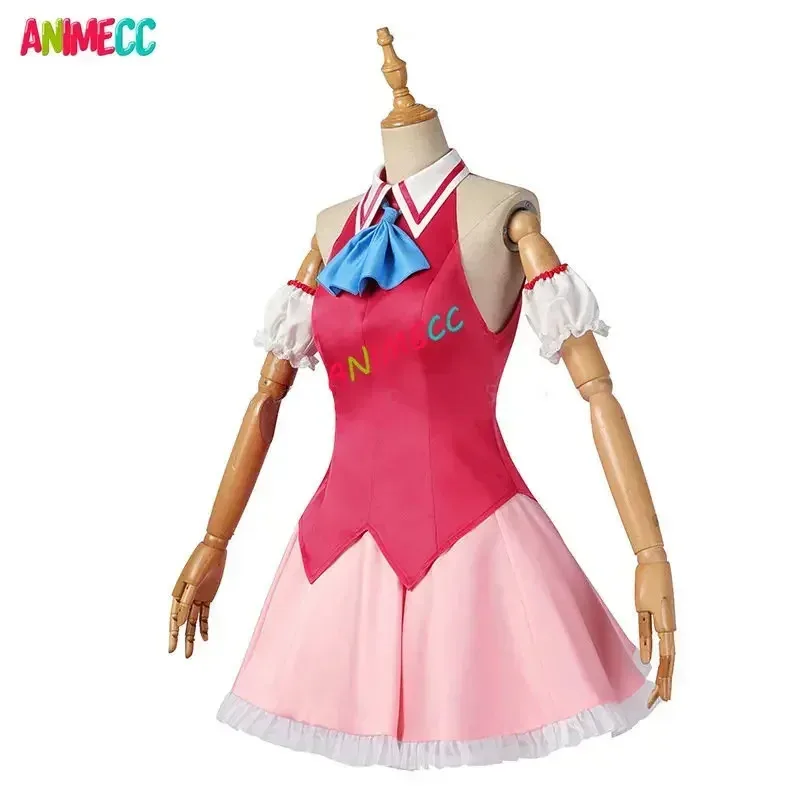 in Stock XS-XXL Ai Hoshino Costume Wig Oshi No Ko Cosplay Lolita Dress Halloween Role Play for Womanx;8'm6,