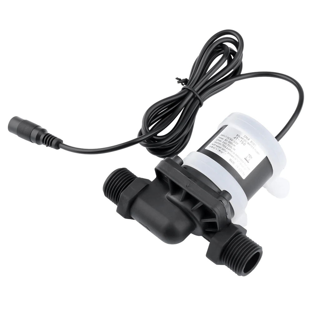 DC 12V 24V bürstenloser Solar motor Wasserpumpe Warmwasser bereiter Dusche Fußboden heizung Drucker höhungs pumpe Mikro-Tauch umwälzpumpe – Detail 2