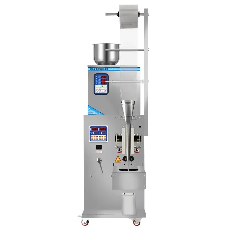 Multi-Function Spiral Feeding Automatic Bag Packing Machine Rotary Tea Bags Granule Weighing Filling and Packing Machine