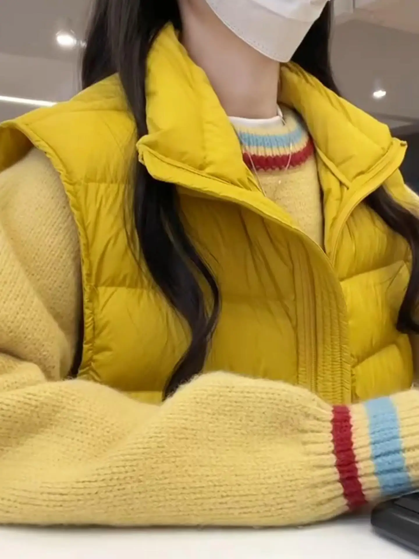 الكورية Sle الكلب نمط محبوك سترة المرأة الخريف الشتاء جديد وصول التخسيس أعلى لينة مريحة طويلة Sve جولة Ne