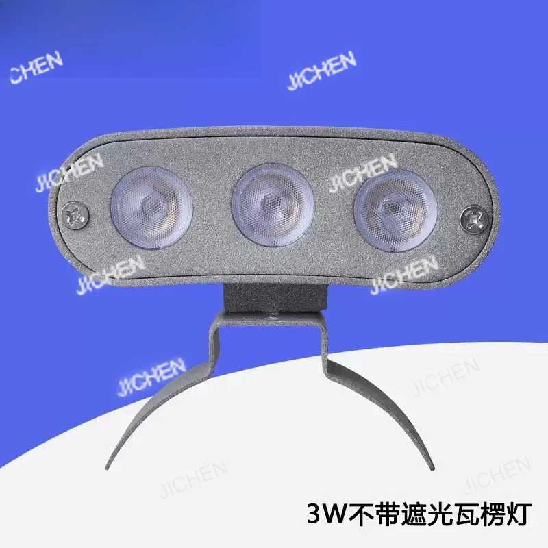 

Освещение проекта 3w6W павильон в форме полумесяца проекция на крыше светодиодный уличный водонепроницаемый прожектор