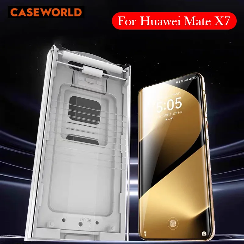 

CASEWORLD AR Tempered Glass For Huawei Mate X7 Dust-free Installation Film Screen Protector for HUAWEI MATE X7