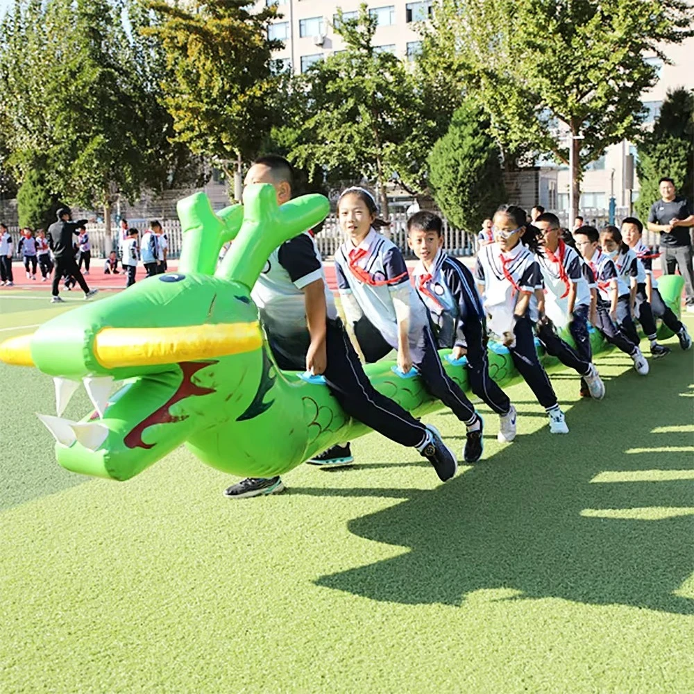 Construction of tractable inflatable water dragon boat inflatable banana boat sea flying fish banana boat