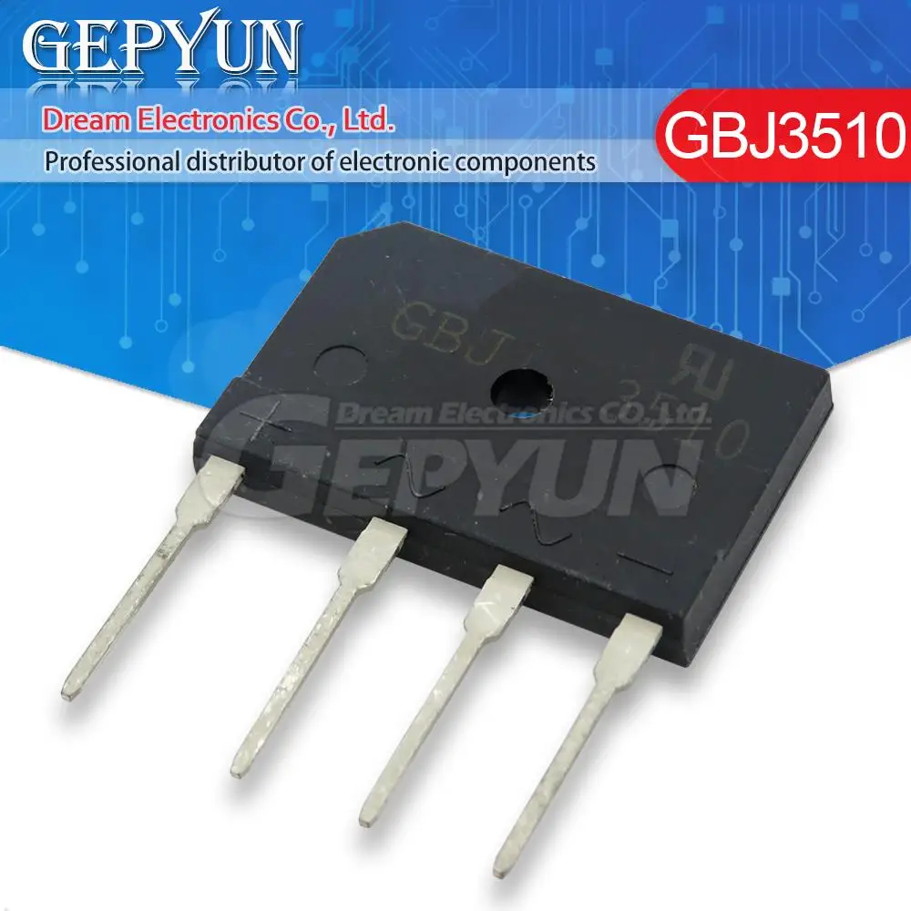 10pcs GBJ3510 3510 1000V Bridge Rectifiers For Induction cooker