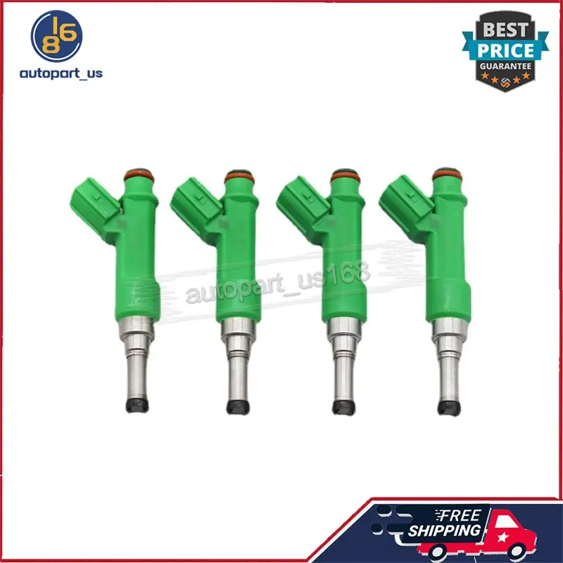 4Pcs Fuel Injectors 23250-0V010 232500V010 For LEXUS ES300H SCION TC TOYOTA AVALON CAMRY HIGHLANDER RAV4 SIENNA VENZA