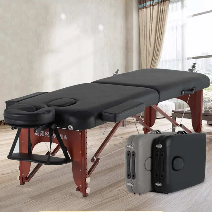 

Folding Massage Table Hole Wipeable Portable Neck Support Massage Table Professional Adjustable Protection Camas Salon Furniture