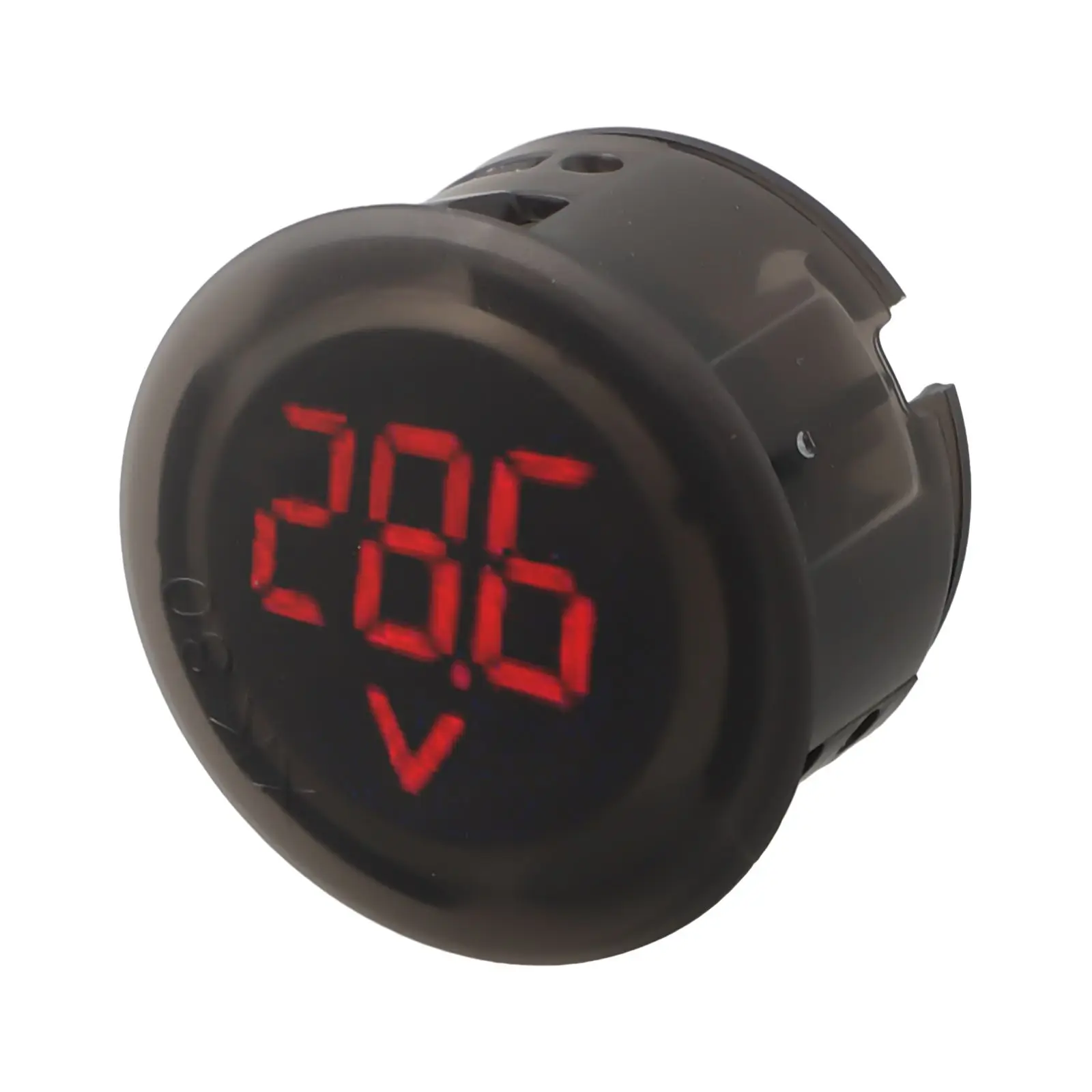 Black Automotive Industry Voltmeter DC 4100V Car Voltage Current Meter LED Digital Display Volt Detector Tester