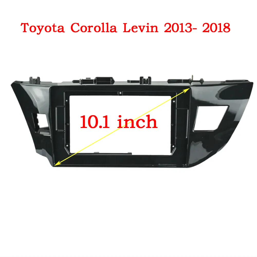 For Toyota Corolla Levin Auris 2014-2016(10.1Inch)Car Radio Fascias Android MP5 Stereo Player 2 Din Head Unit Panel Dash Frame