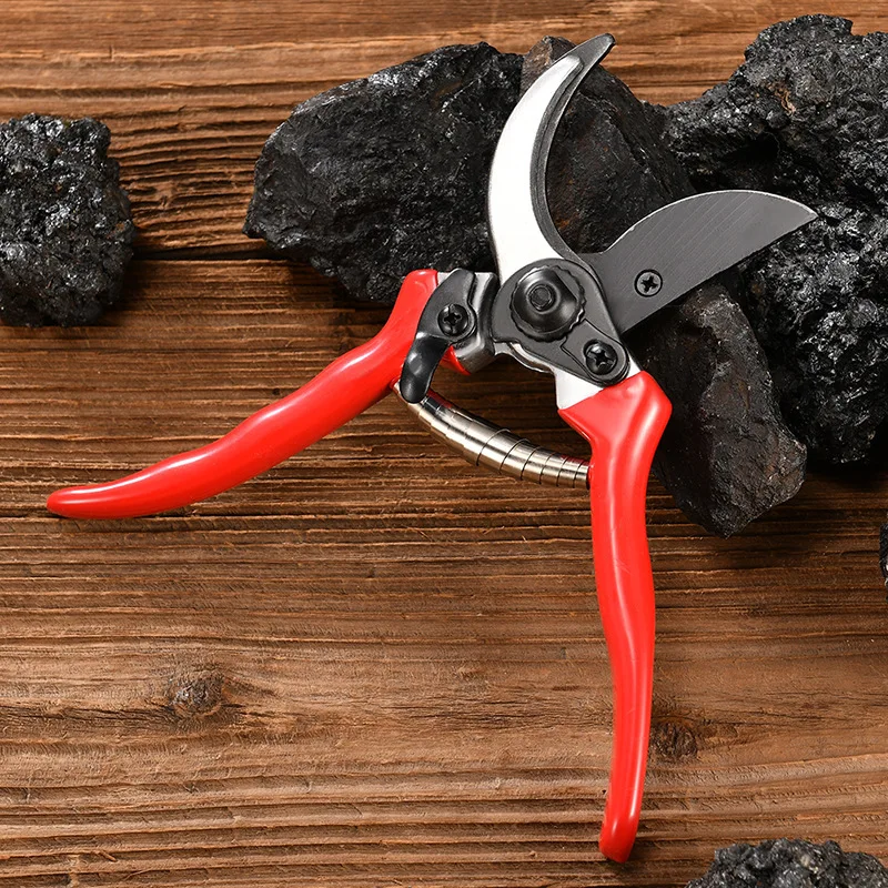 Damaly,Ergonomic Heavy-Duty Carbon Steel Pruning Shears - Sharp, No-Assembly Required for Effortless Garden Trimming