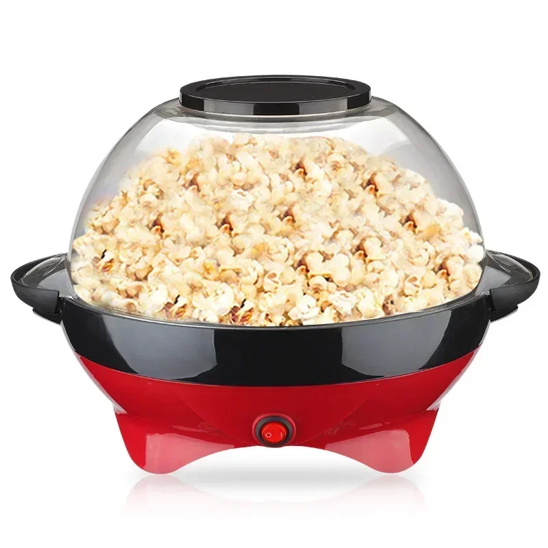 

Электрическая домашняя машина для приготовления попкорна Qwinn Red Small Round Machine для детей, с функцией добавления сахара, модель RH906