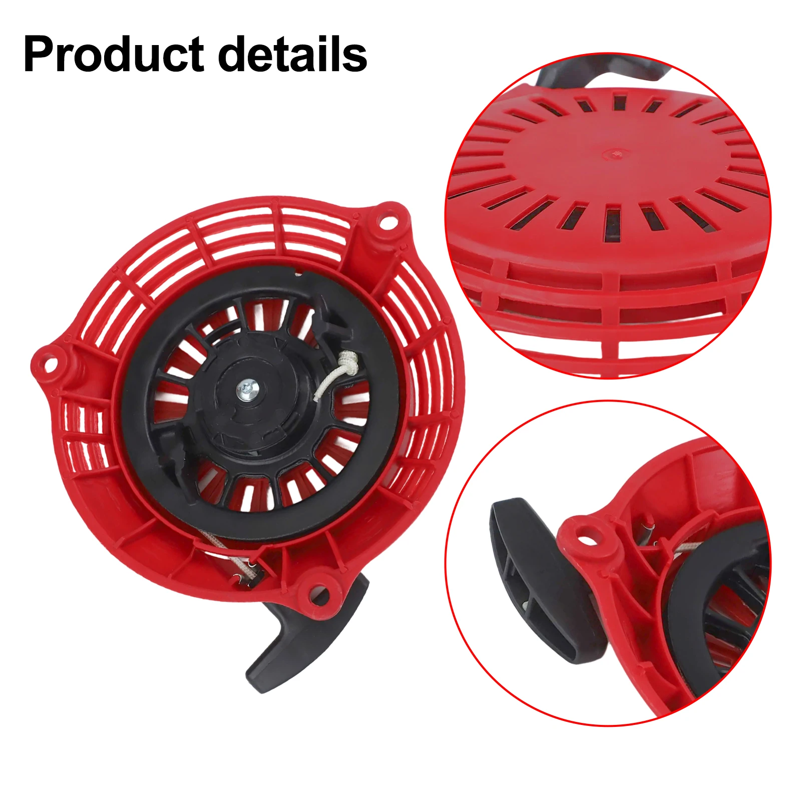 Pull start cabo recoil starter pull conjunto para honda recoil starter 28400-ze6-t02 hr 214 hr214 215 hr215 cortador de grama parte