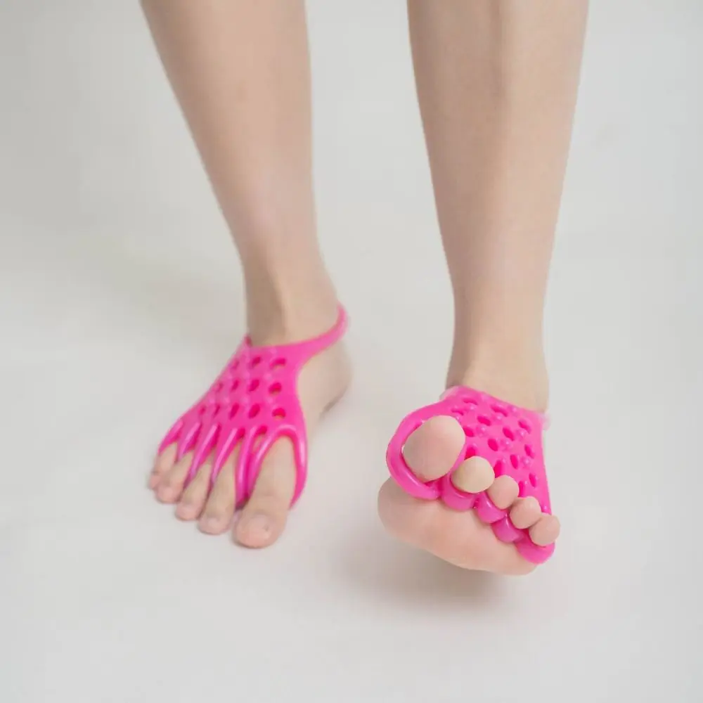 

Сильный тянущий пояс для растяжки ног с массажной точкой, корректор вальгусной деформации стопы, массаж ног, рефлексология ног