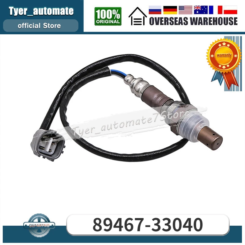 For Toyota Camry 2002-2004 Toyota Solara 2001-2003 89467-33040 8946733040 89467 33040 Oxygen Sensor O2 Sensor Lambda Sensor