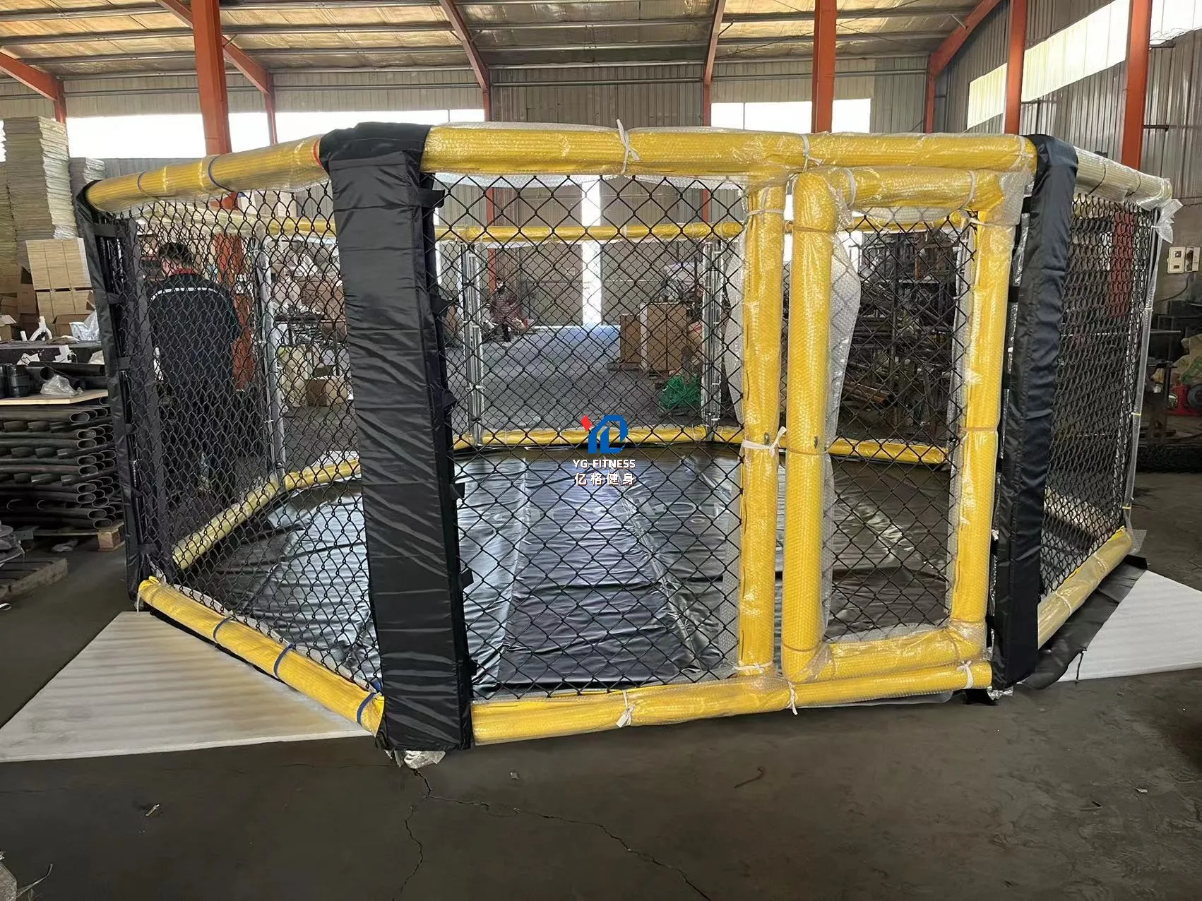 YG-MMA02  Commercial Cage Mma Gym Equipment Fitness Hot Sale MMA Series  Octagon Cage 4m*4m Mma Cage