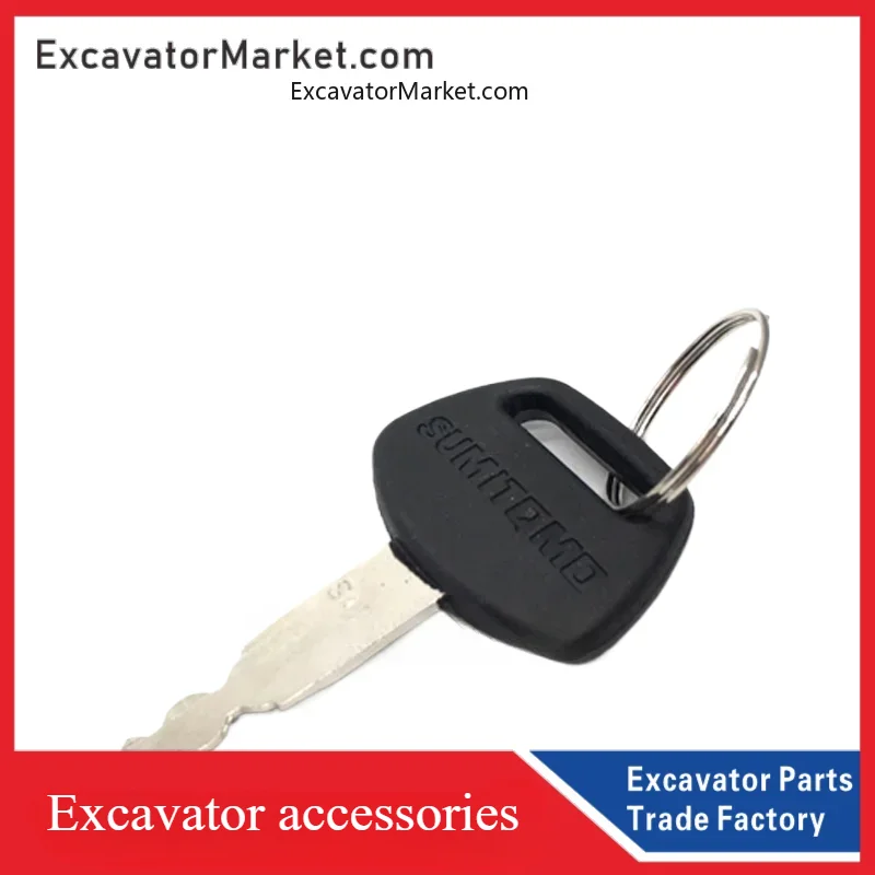 10 pieces Sumitomo Sh130/200/210/240 excavator accessories A2a2 A3 A5 ignition key side door key excavator accessories