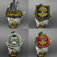 Royal Saudi Arabian Army tactical embroidery patches,exquisite and high-quality,used for clothing,back with hooks or iron on