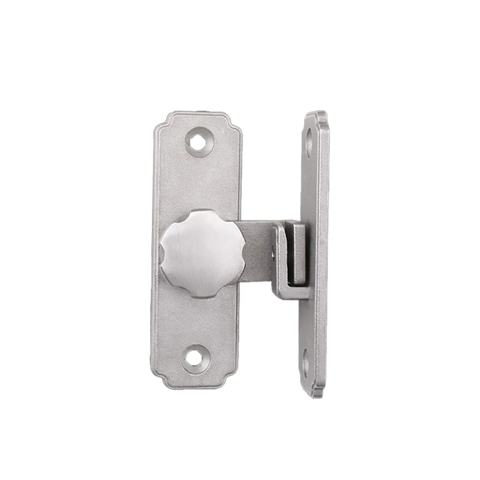 Latch Door Bolt Latch Timer Switch Black Remote Controller Silver Stainless Steel Long Service Life Home Security
