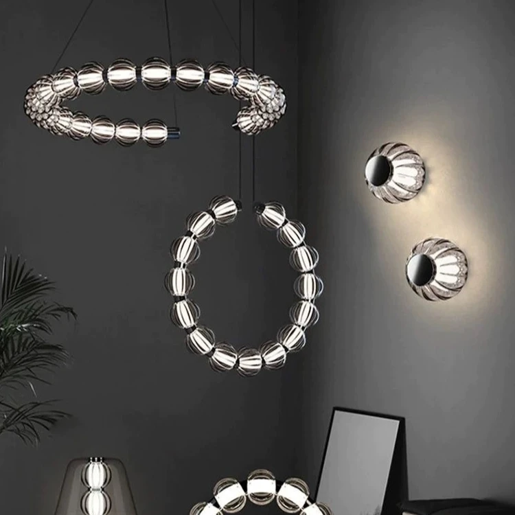 

Minimalist Creative Designer Pendant Light Modern Simple Restaurant Chandelier Coffee Loft Decorative Lighting Fixture