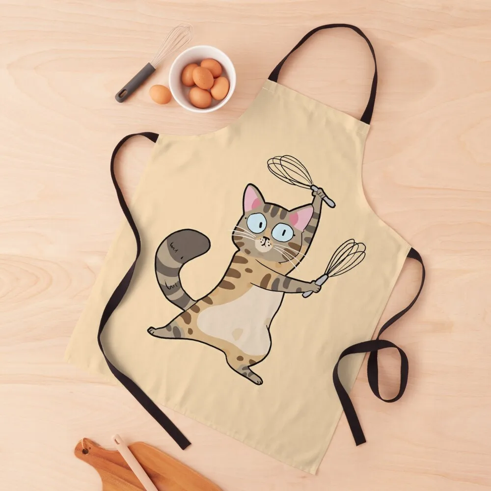 

Cat chef Apron Kitchen Things christmas decoration Apron