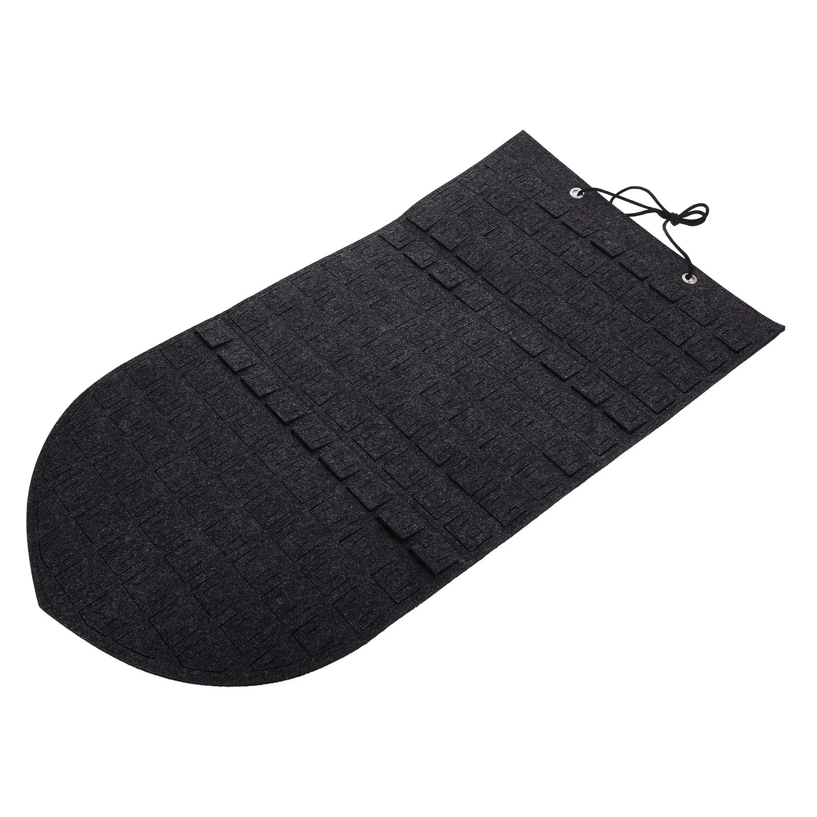 

Jewelry Organizer Bag For Brooches Earrings Storage Wall Hanging Display Holder Soft Felt Minimalist Design For Home