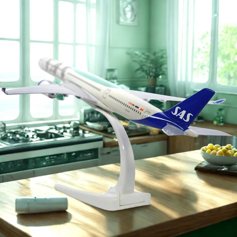 A350 Airline Series Airbus 350 Alloy Metal Diecas 1/400 Model Planes 20CM Airplane Decoration Aircraft Model for Collection Gift