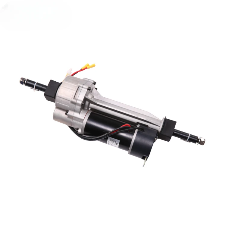 Tricycle go kart differential  mobility scooter axle electric car rear axle  and drive shaft with 12V 24V DC motor