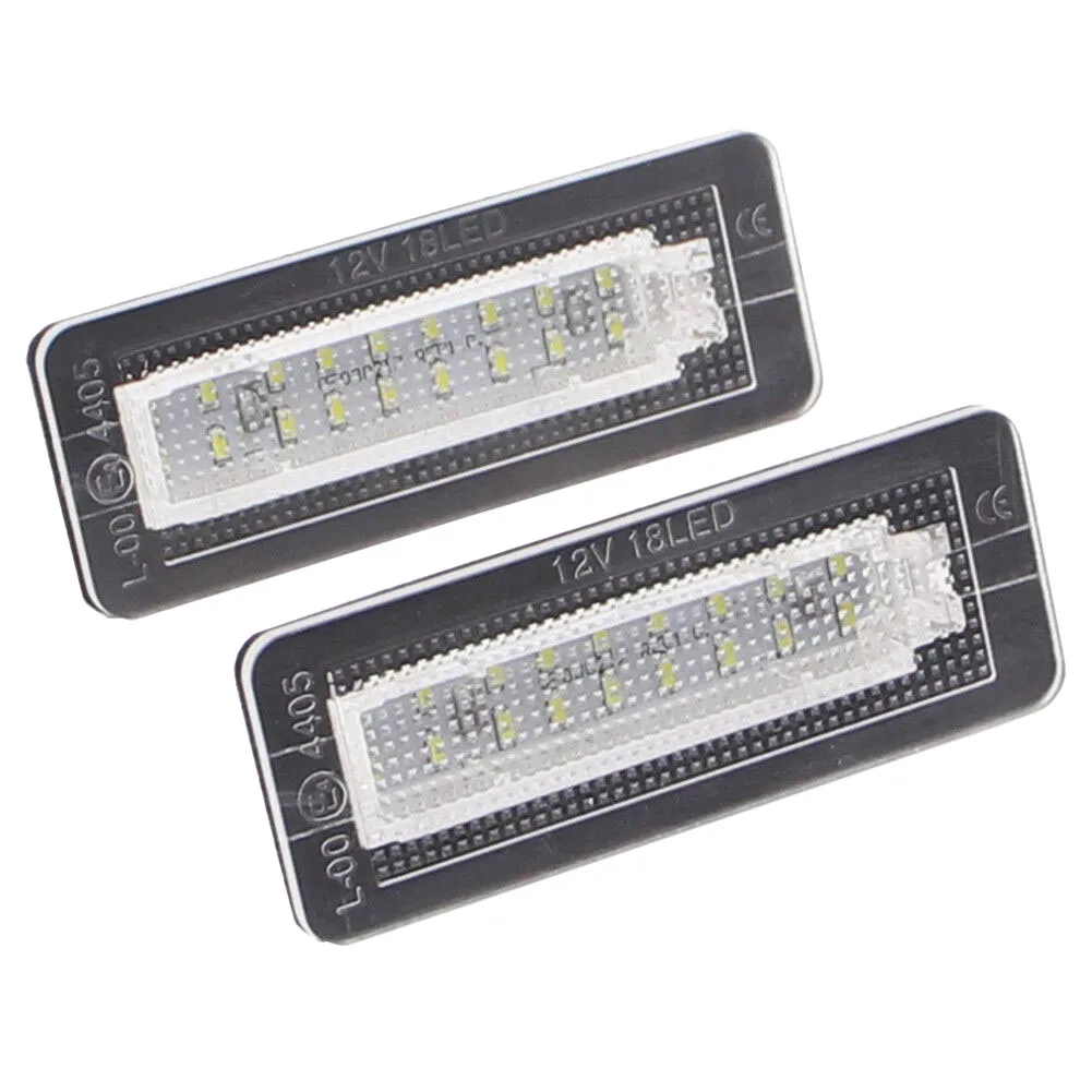 Car LED License Plate Light for Benz Smart for Two Coupe Convertible 450 451