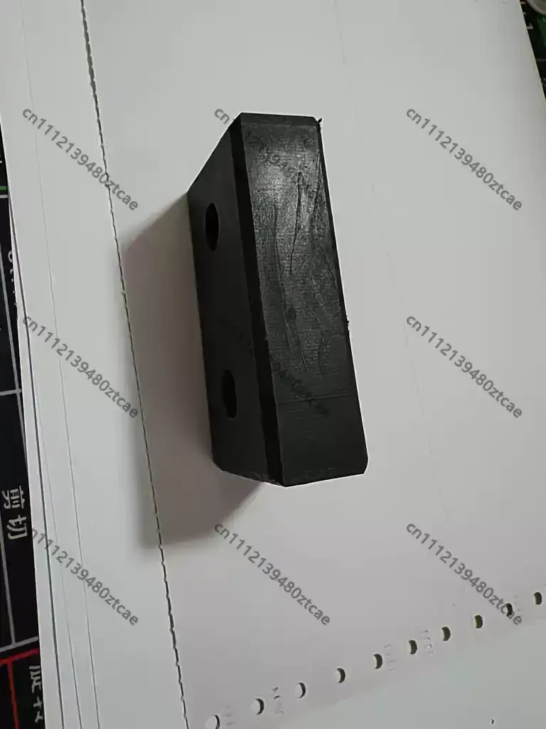 Nylon Slide Block Replacement Spare Part For Mobile Waste Transfer Station Sanitation Equipment Repair Accessory