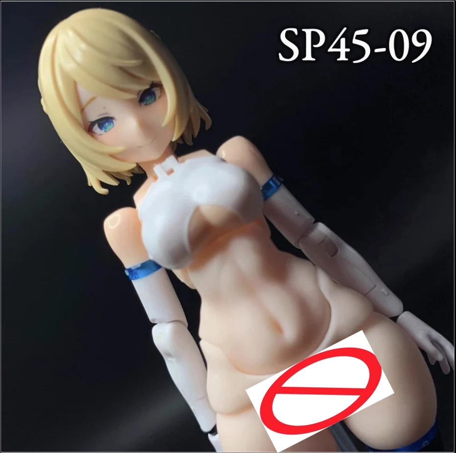 SH STUDIO SP45-08 1/12 Soldier Goddess Device Thick Legs Resin GK Modified Parts Model Accessories In Stock Collection