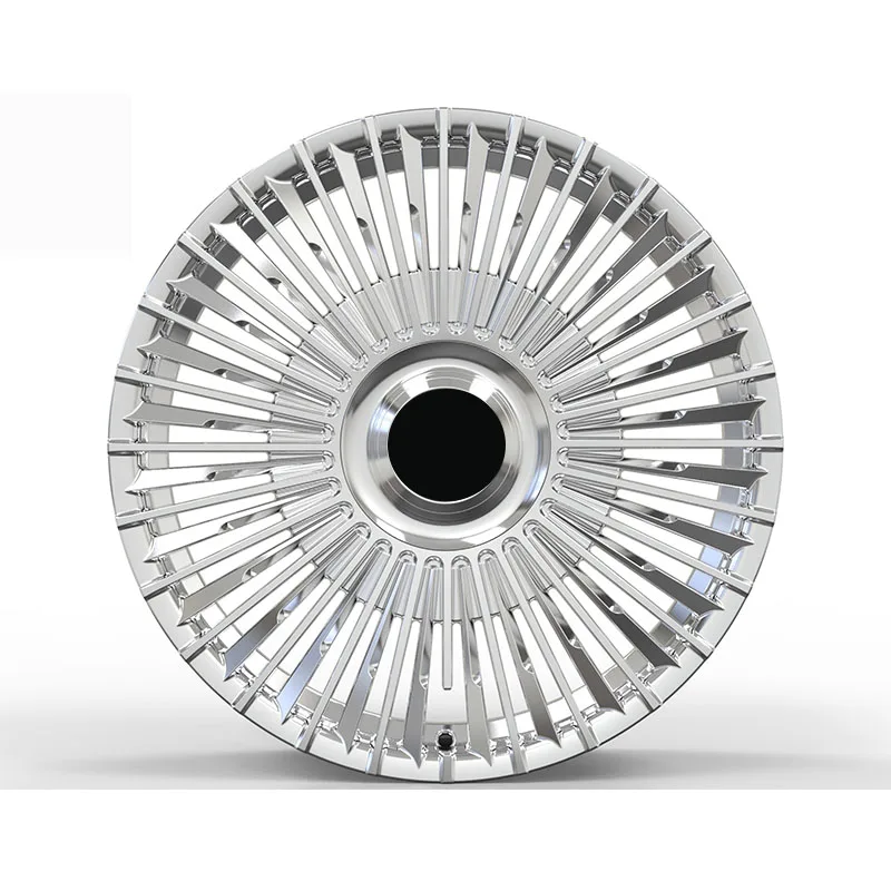 Custom Forged Wheels 22 23 24 Inch Polished Chrome Rims For Mercedes GLS For Range Rover For Bentley