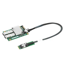 LRES2224PF-2SFP 10G Dual-port to SFF-8087/M.2 Ethernet Network Adapter (Mellanox X3 Based)