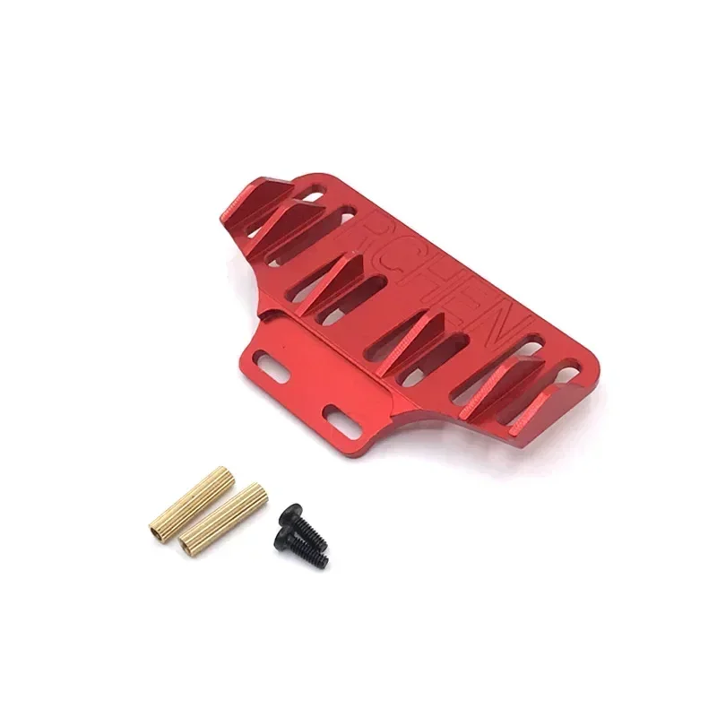 Asa traseira do pára-choque traseiro de metal para Wltoys 284131   K969 K989 K999 P929 MINI-Q RC01 1/28 RC Car Upgrade Parts Acessórios