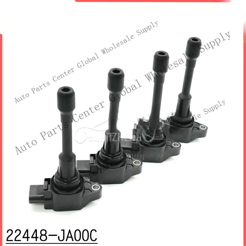 L+ 4pcs 22448-JA00C 22448 ED000 Ignition Coil for Nissan Altima Rogue Sentra Versa
